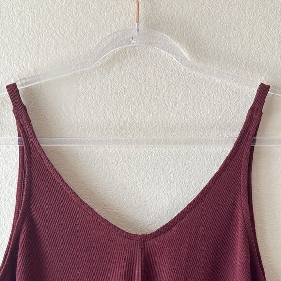 Free People VNeck Flowy Tank Top - Picture 2 of 9